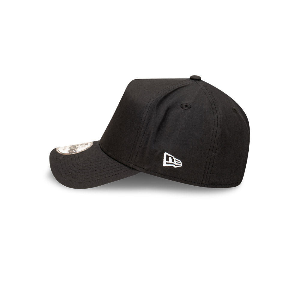 New Era Hat - Blank Essential Black 9Forty A-Frame Snapback Cap